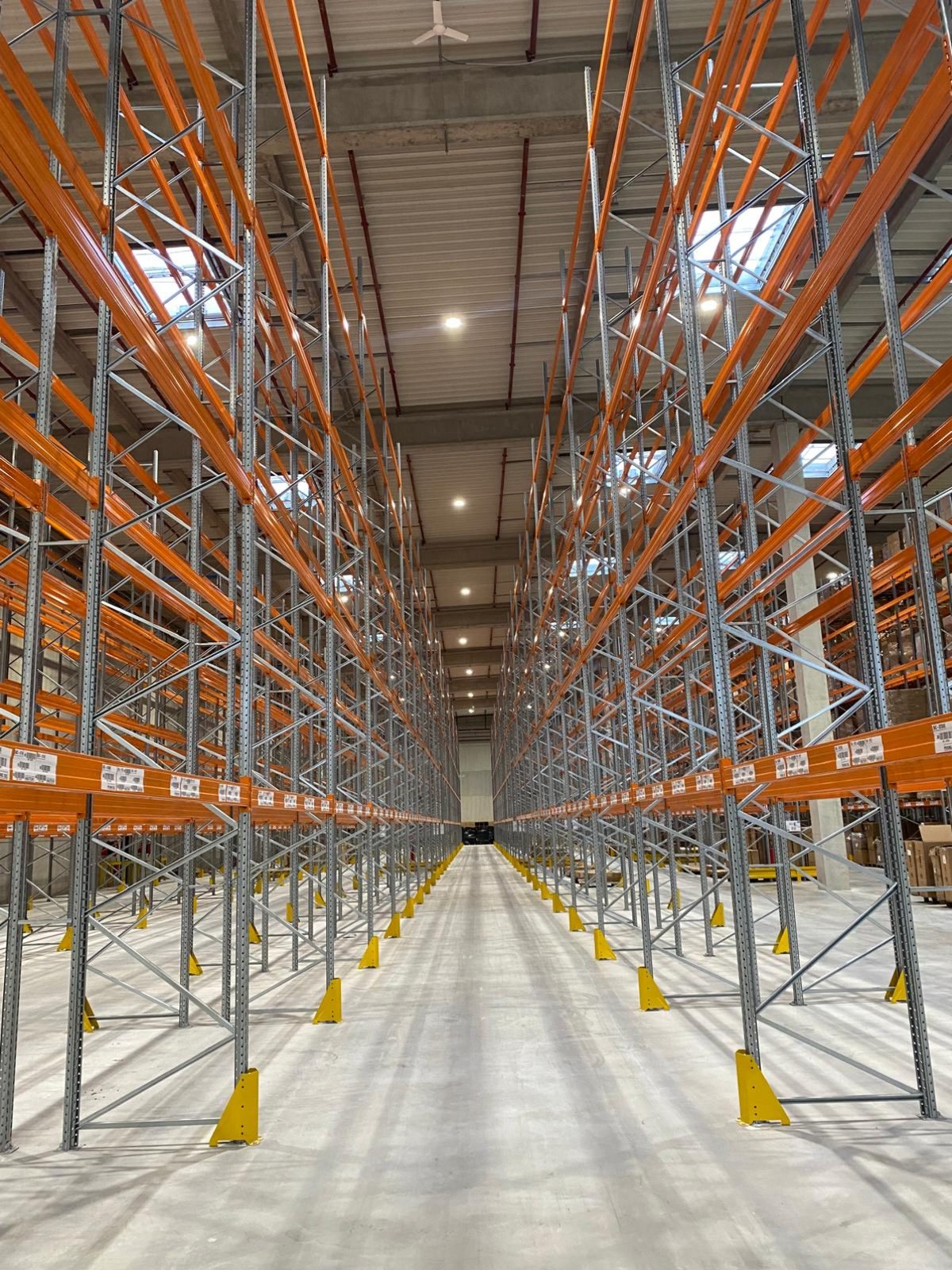 Réalisation rayonnage industriel