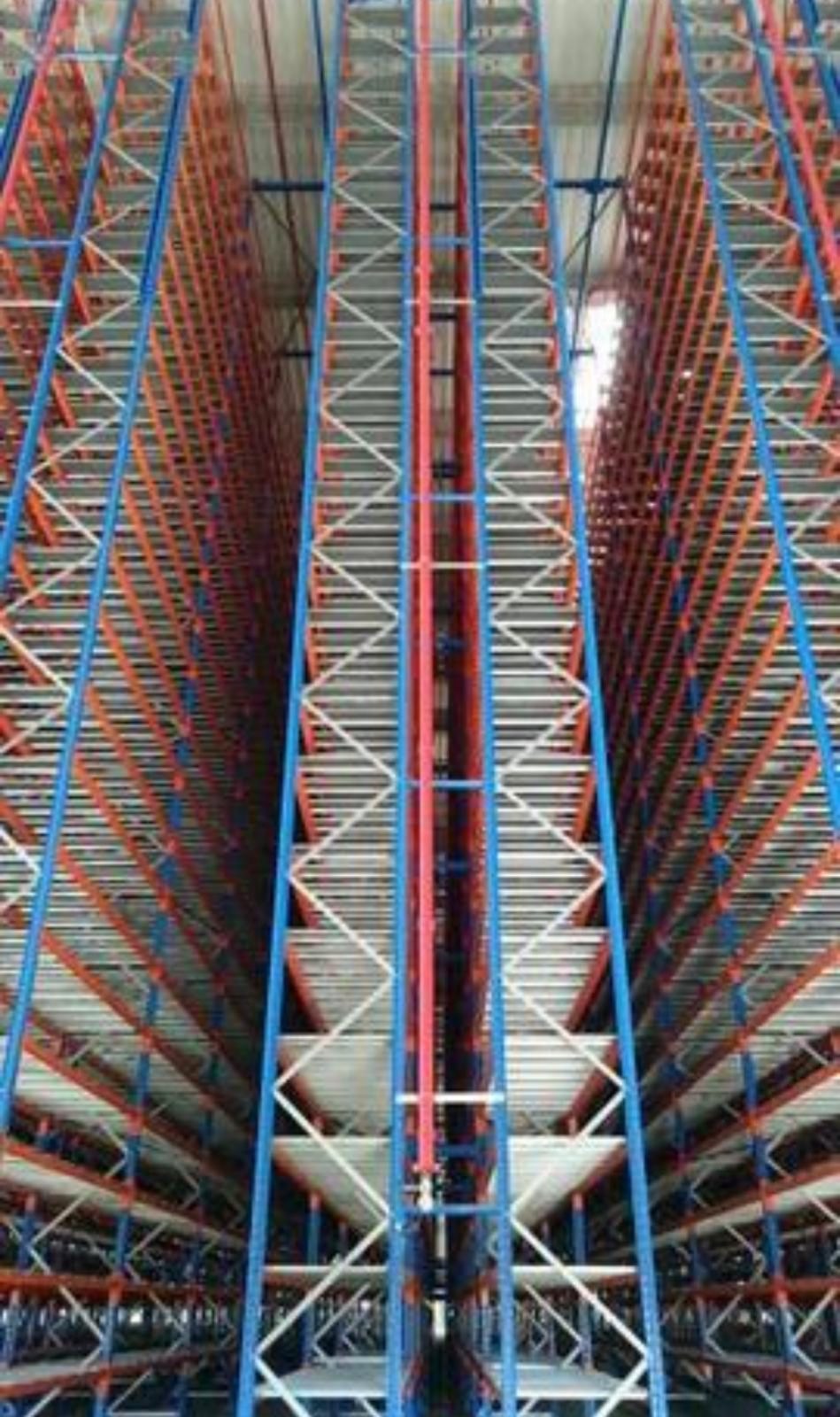 Réalisation rayonnage grande hauteur